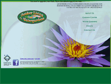 Tablet Screenshot of outdoorlivingwatergardens.com